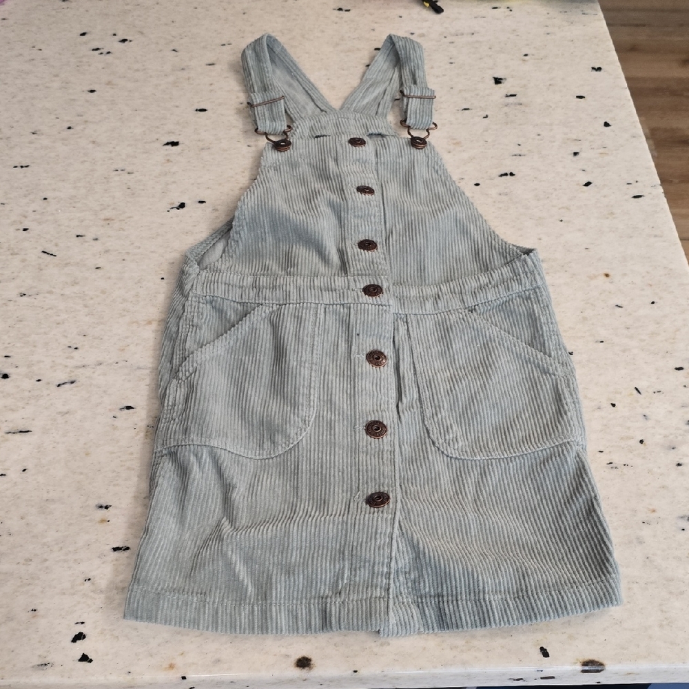 OshKosh B'gosh Corduroy Pinafore Dress - Light Blue